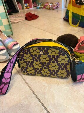 Orla Kiely Luna flower bag crossbody bag 60s style